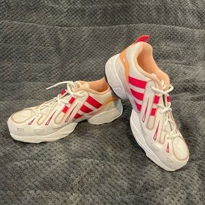Adidas EQT Gazelle White Energy Pink Chunky Sneakers 10